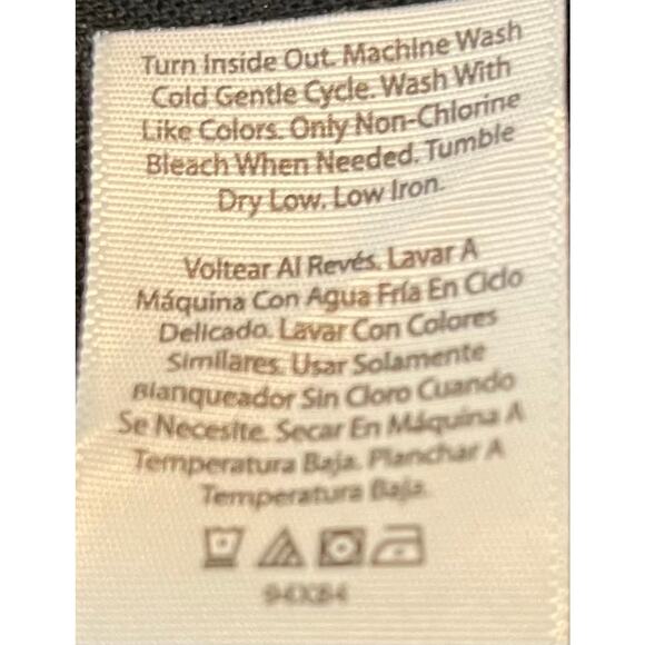 TERRA & SKY SLEEVELESS SCOOP NECK BUTTON TOP, WOMENS, 1X(16W-18W), BLACK, EMPIRE - Picture 11 of 11